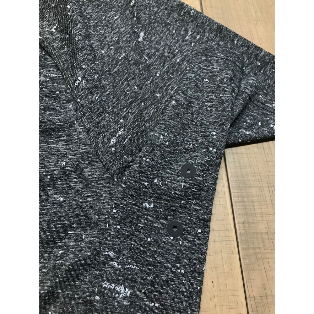 Lululemon Tee Top Mens XL Black Short Sleeve Shirt Gym Run Workout Fresh Form - Picture 7 of 10